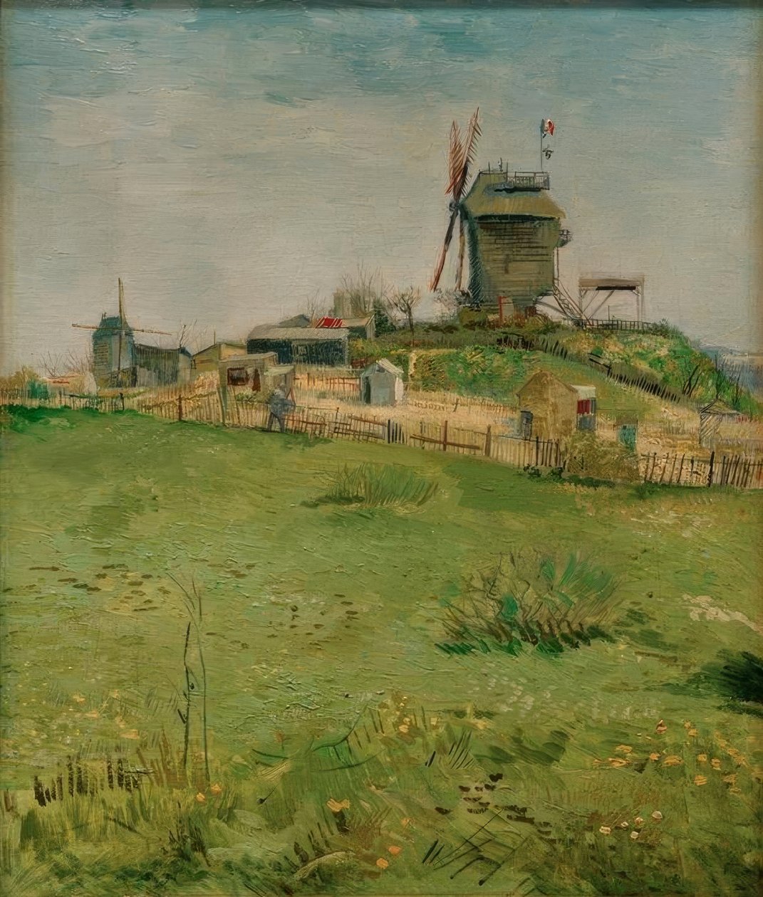 Le Blutefin Değirmeni by Vincent van Gogh