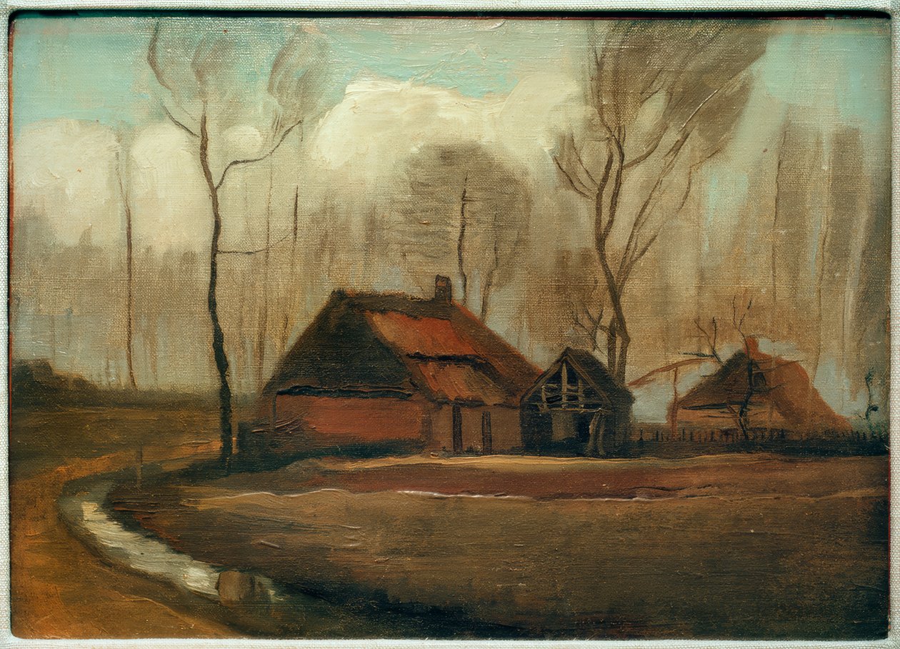 Yağmurdan sonra çiftlik by Vincent van Gogh