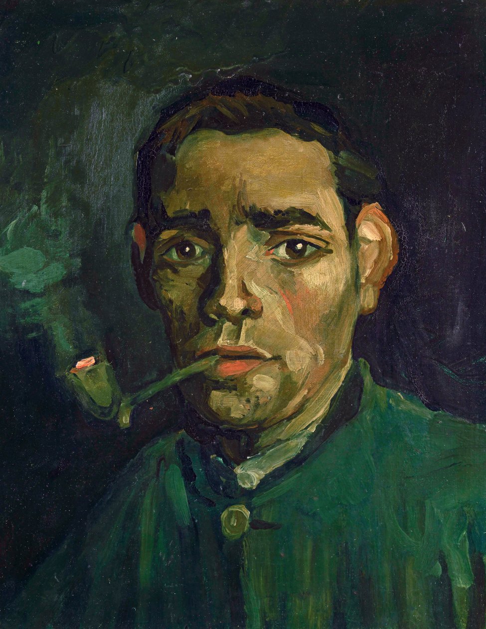 Bir Adamın Başı, 1884-5 by Vincent van Gogh