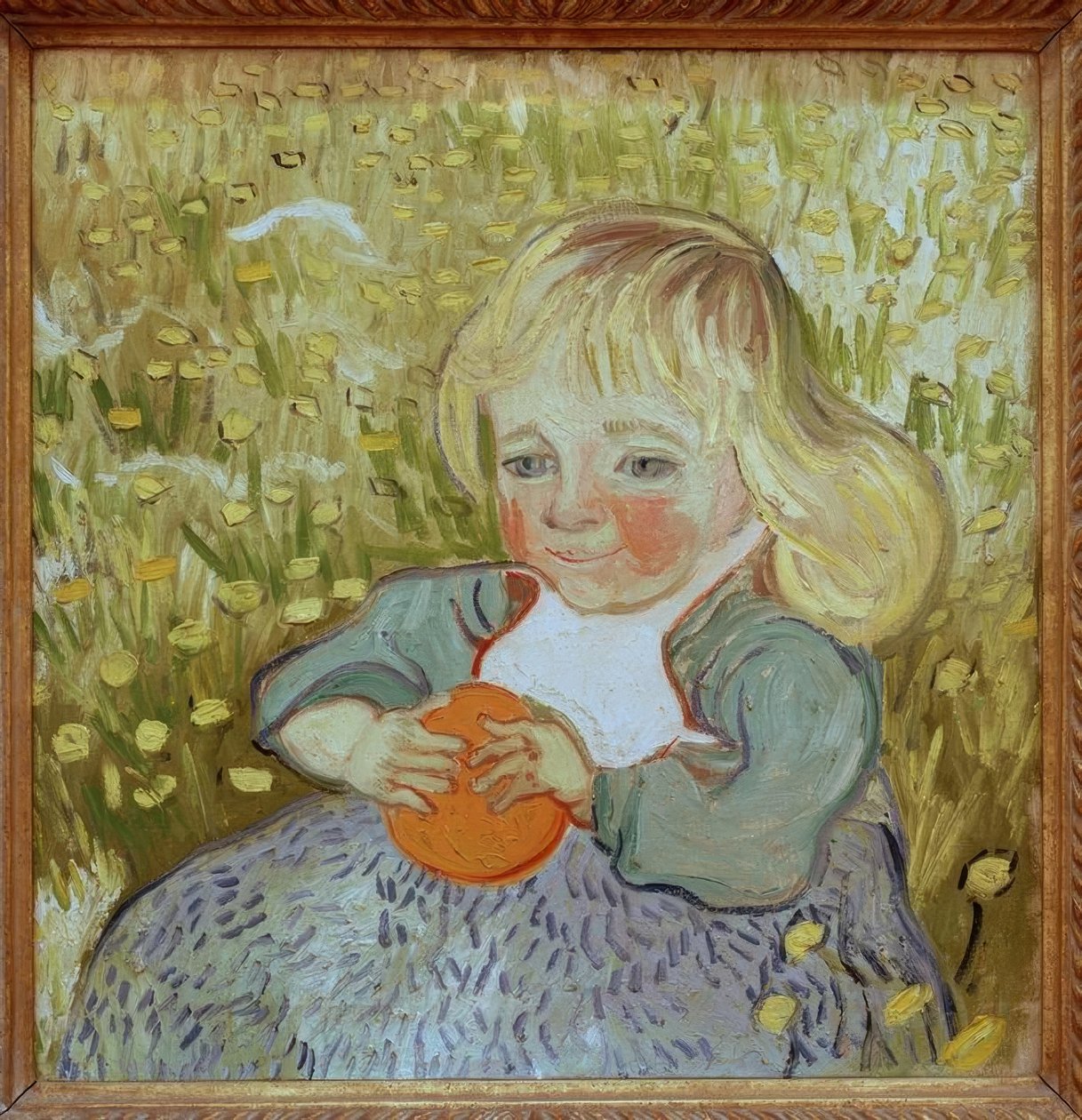 Turuncu Çocuk by Vincent van Gogh