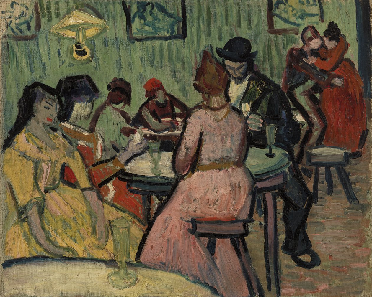 Lupanar: Genelev Sahnesi (tuval üzerine yağlı boya) by Vincent van Gogh