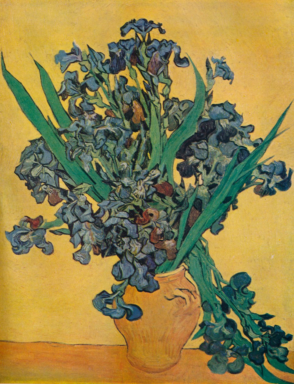 Natürmort: Süsenler, 1890 by Vincent van Gogh
