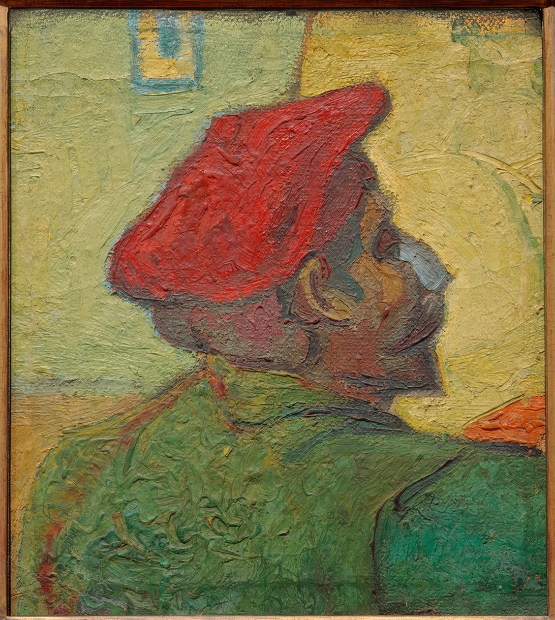 Paul Gauguin (kırmızı şapkalı adam) by Vincent van Gogh