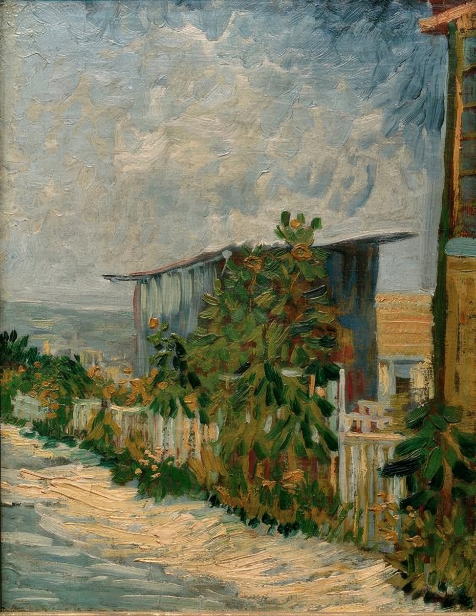 Ayçiçeği ile döken by Vincent van Gogh