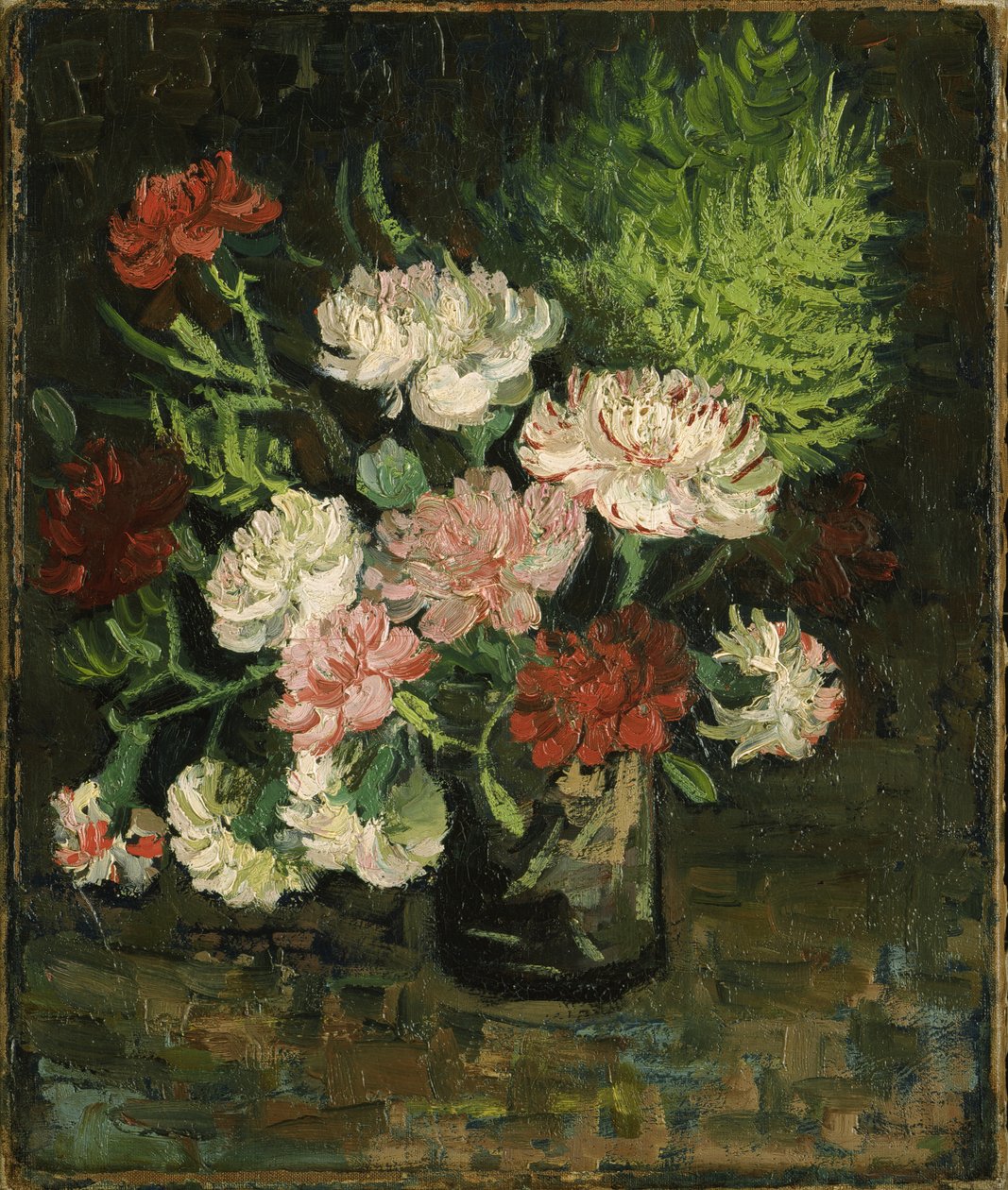 Karanfillerle Natürmort, 1886 by Vincent van Gogh
