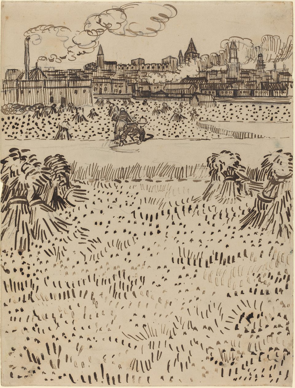 Hasat by Vincent van Gogh