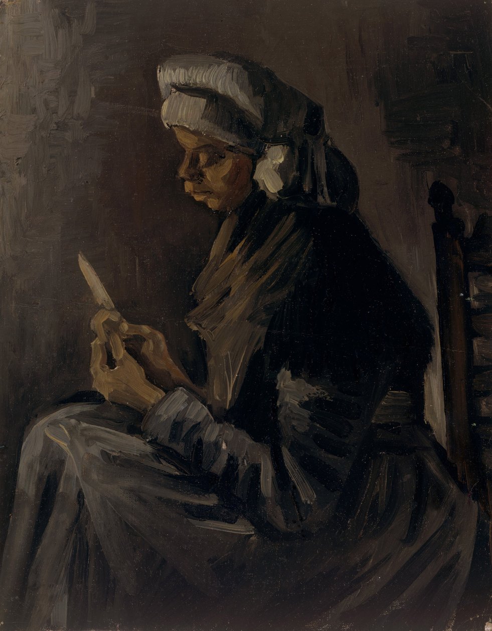Patates Soyucu, 1885 by Vincent van Gogh