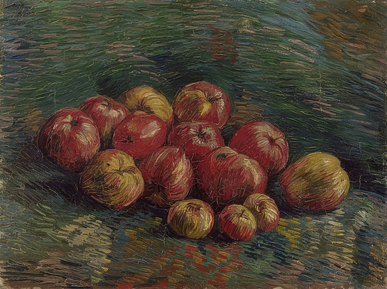 Elmalar. 1887 by Vincent van Gogh