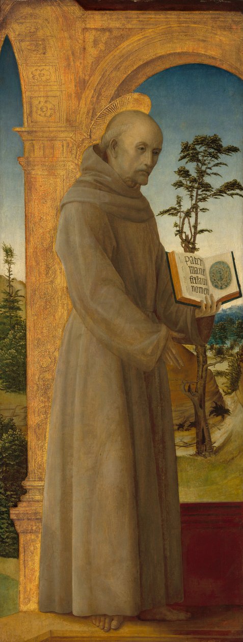 Siena Aziz Bernardino, c. 14951500. by Vincenzo Foppa