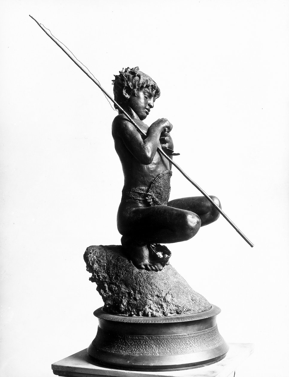 Küçük balıkçı (bronz) by Vincenzo Gemito