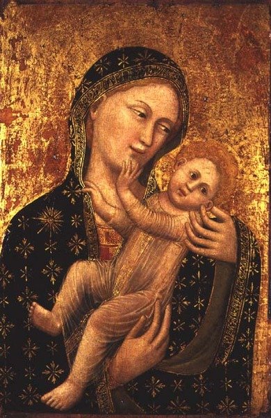Madonna ve Çocuk (panel) by Vitale da Bologna