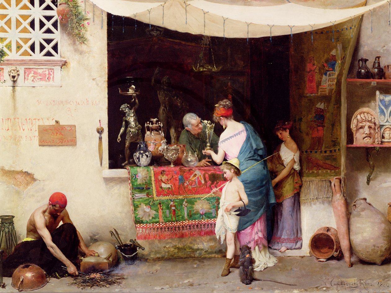 Antikacıda, 1880 by Vitorio Capobianchi