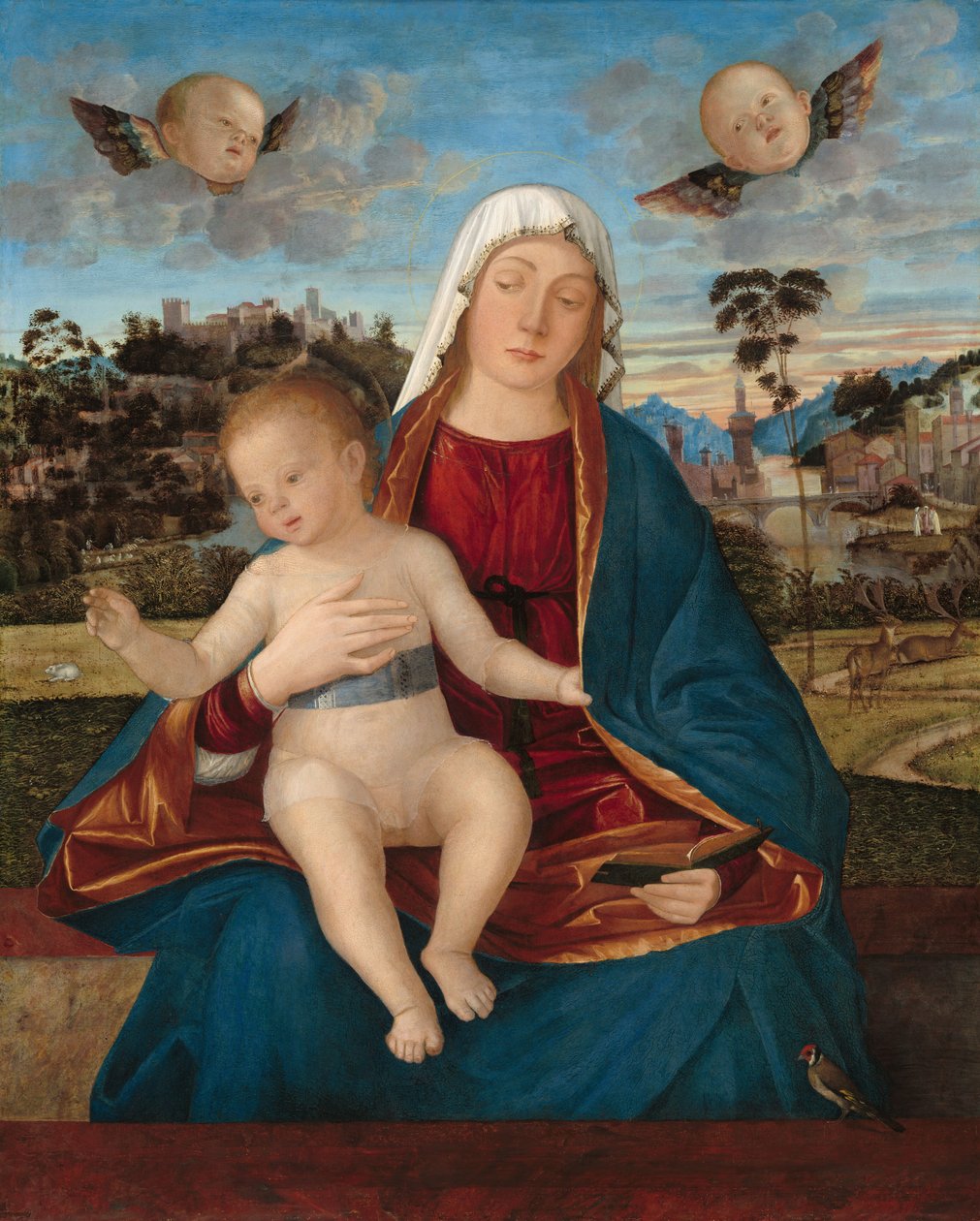 Madonna ve Çocuk, c. 15051510. by Vittore Carpaccio