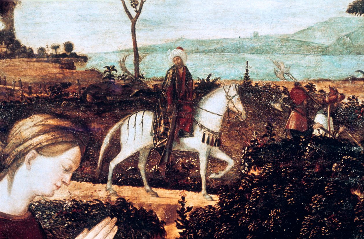 Kutsal Aile, detay by Vittore Carpaccio