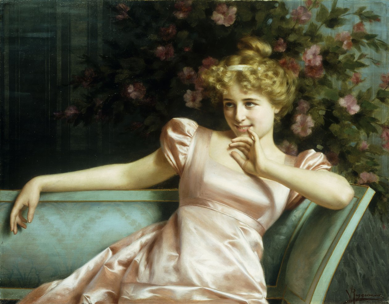 Genç Bir Güzellik by Vittorio Reggianini