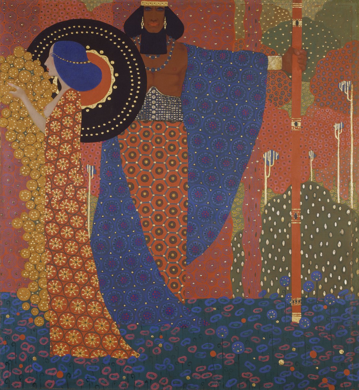 Prenses ve Savaşçı by Vittorio Zecchin