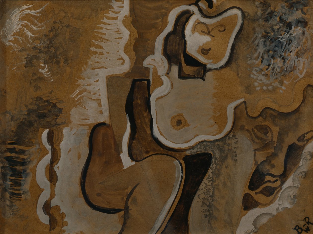 Soyut Kompozisyon, c. 1913 by Daniel Vladimir Baranoff Rossine