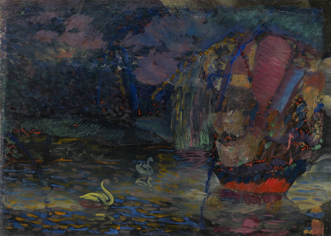 Peri Gölü, 1909-1910 by Daniel Vladimir Baranoff Rossine