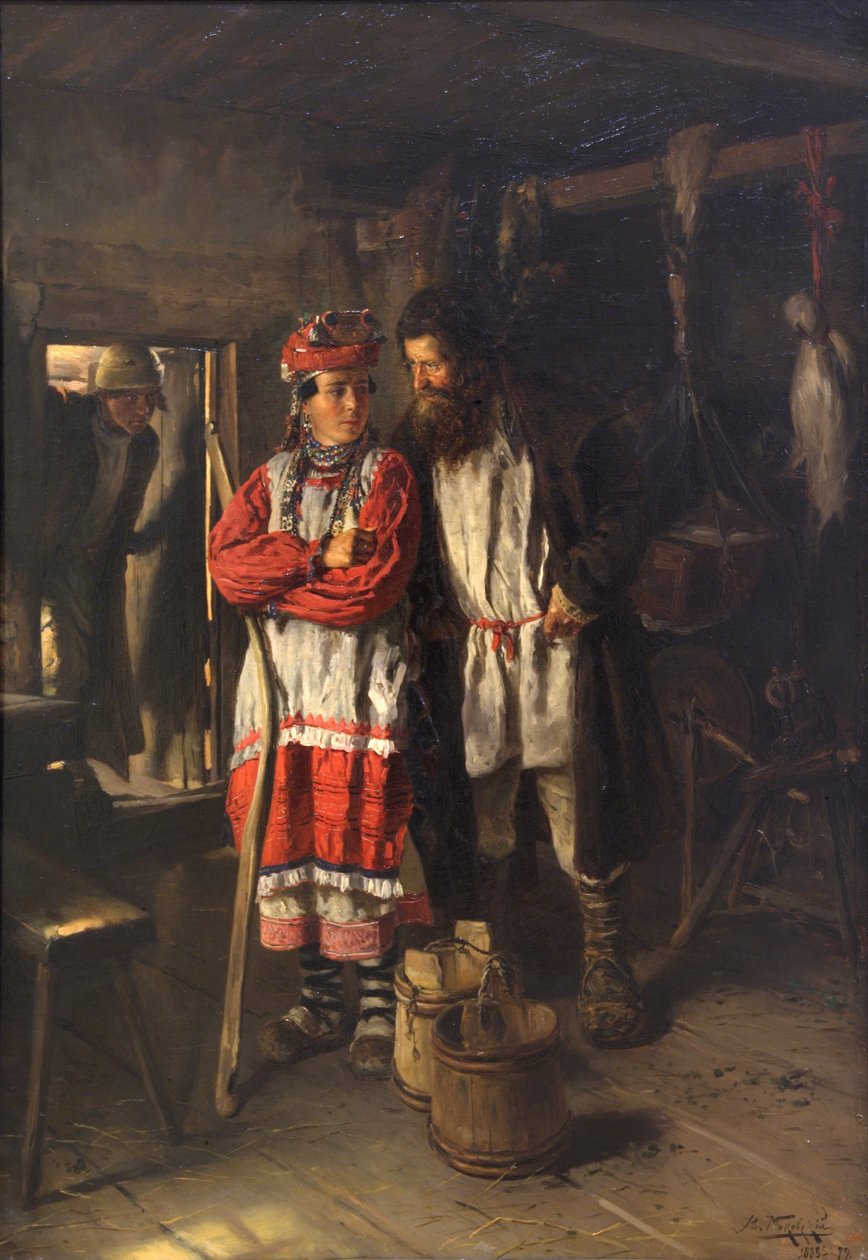 Kayınpeder, 1888 by Vladimir Egorovic Makovsky
