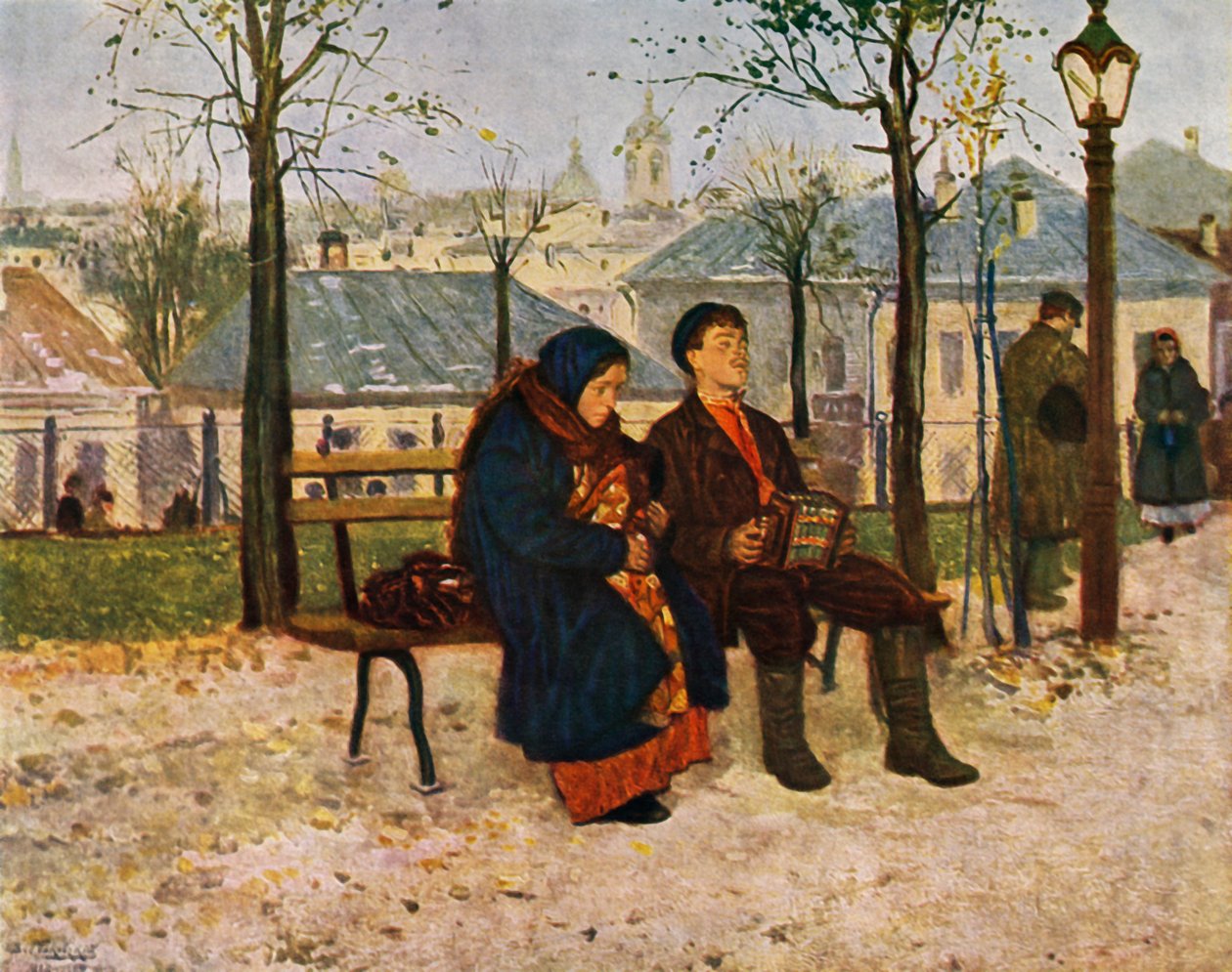 Bulvarda, 1886-1887, 1965. by Vladimir Egorovic Makovsky