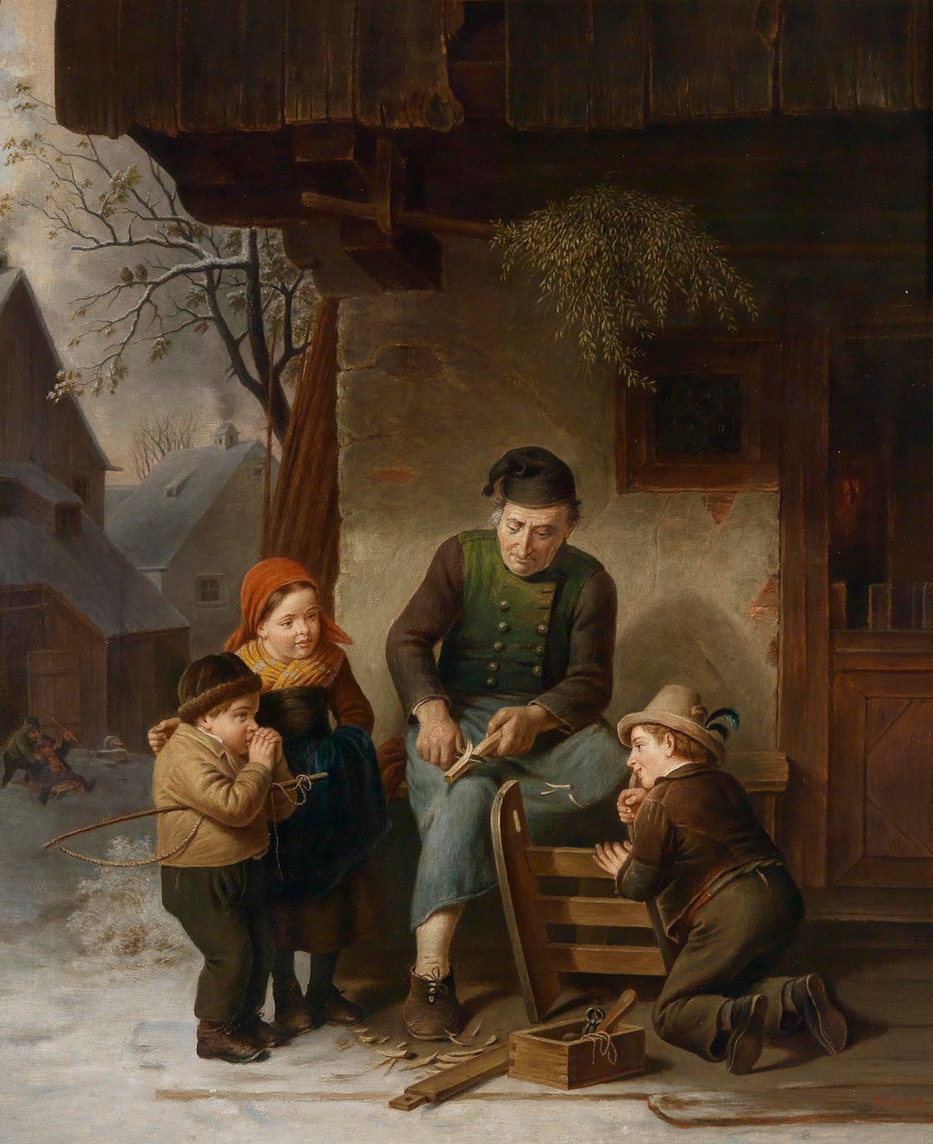 kızak oymacısı by W. Geisler