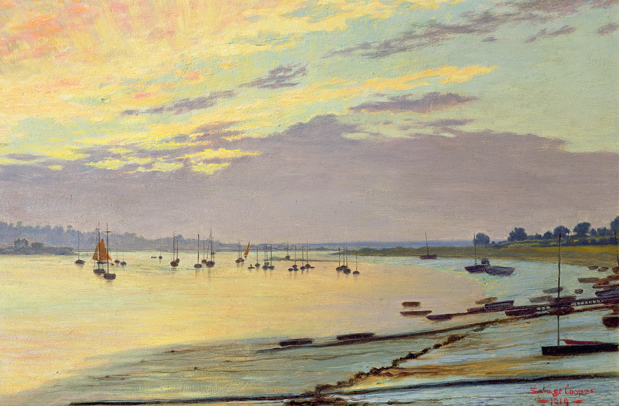 Alçak Gelgit, 1919 by W. Savage Cooper