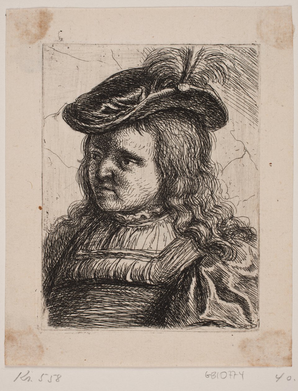 Bir Boy Büstü. by W.A. Müller