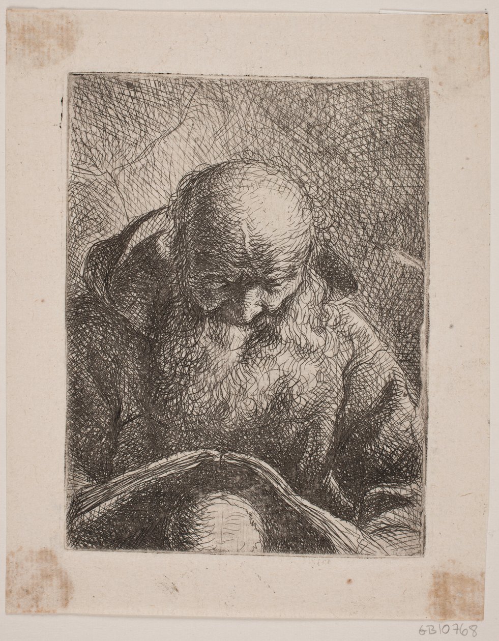 yaşlı adam okuma by W.A. Müller