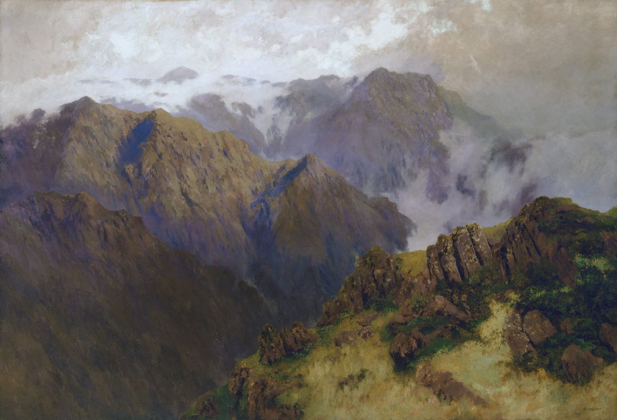 Kosciusko by W.C. Piguenit