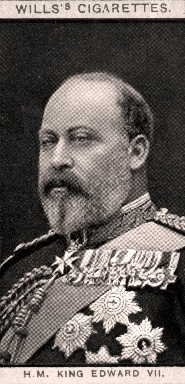 HM Kral Edward VII, 1908. by WD and HO Wills