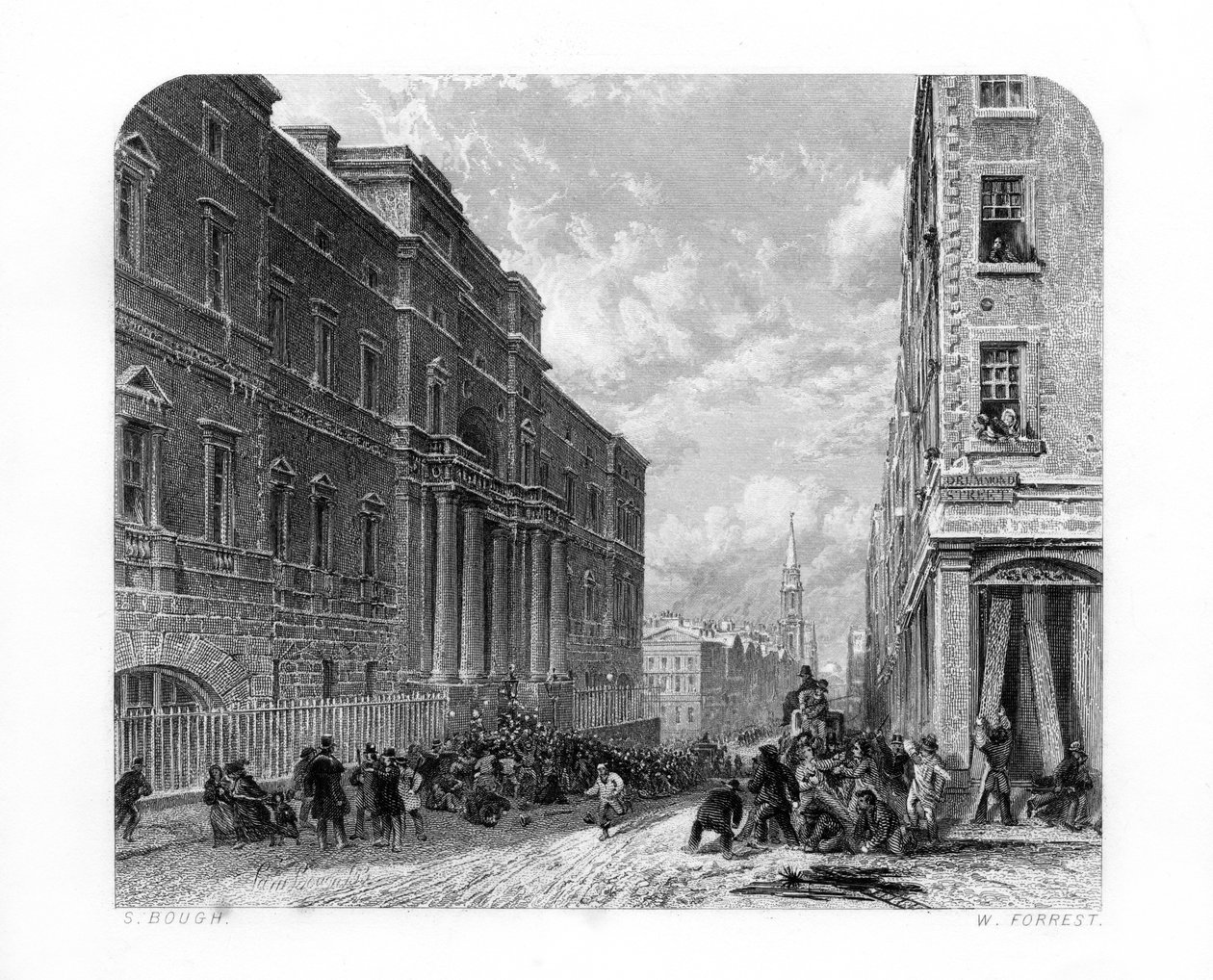 Edinburgh Üniversitesi, İskoçya, 1870. by W. Forrest