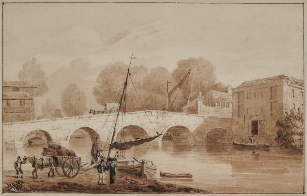 Maidstone Köprüsü by W G Moss