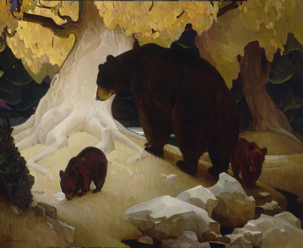 Fall in the Foothills, ca. 1933-1934. by W. Herbert Dunton