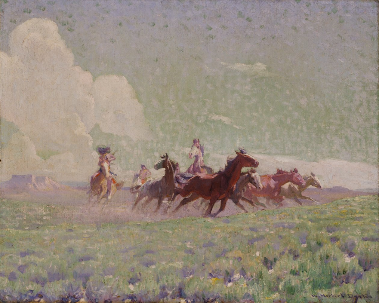 Düşmanların Atları, ca. 1912-1920. by W. Herbert Dunton