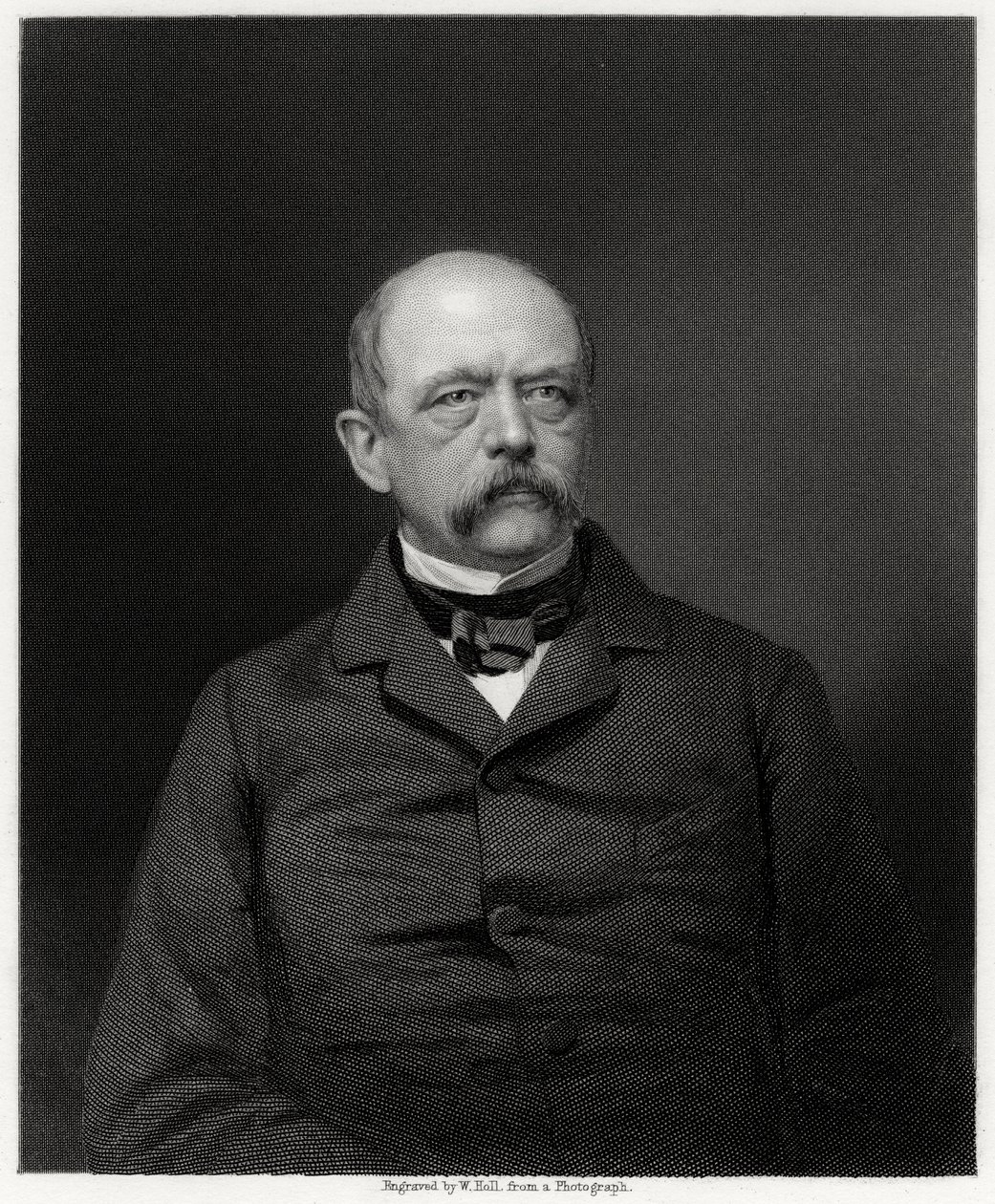 Otto von Bismarck, Alman devlet adamı, 19. yüzyıl by W. Holl