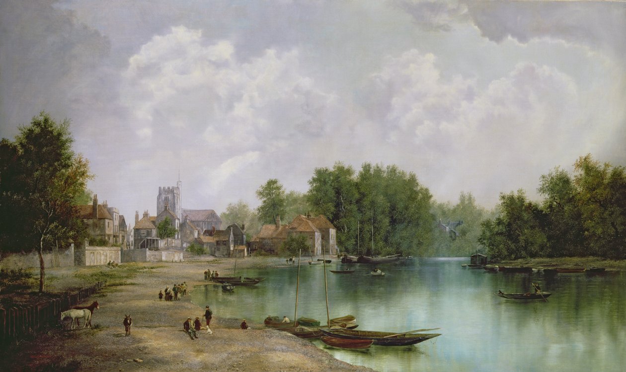 Twickenham'ın görünümü by W. Howard