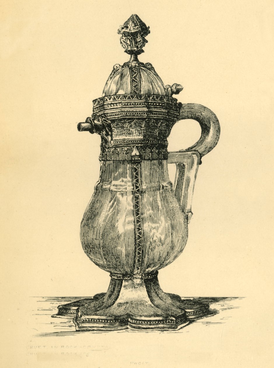 Kristal şişe, 14. yüzyıl, 1881. by W. M. McGill