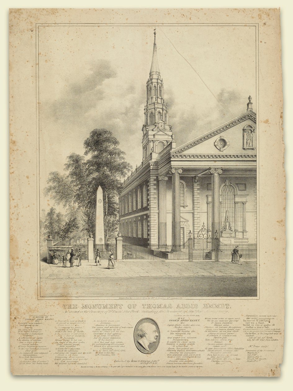 Thomas Addis Emmet Anıtı by W. R. Browne