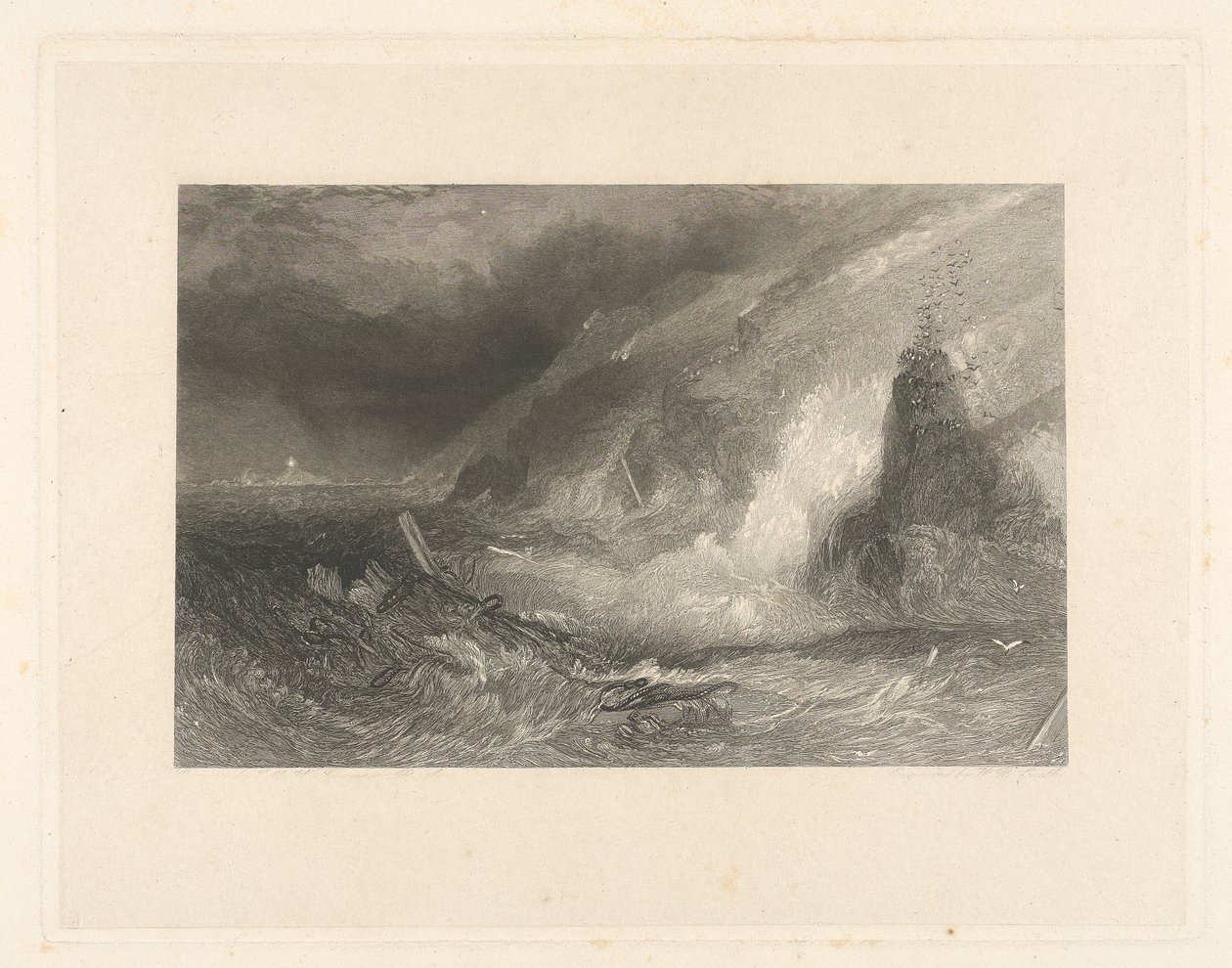 Longships Deniz Feneri, Lands End by W. R. Smith