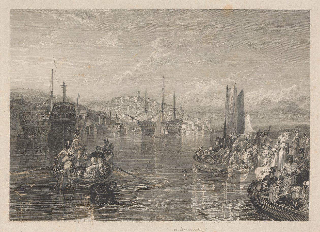 Saltaş, Cornwall by W. R. Smith