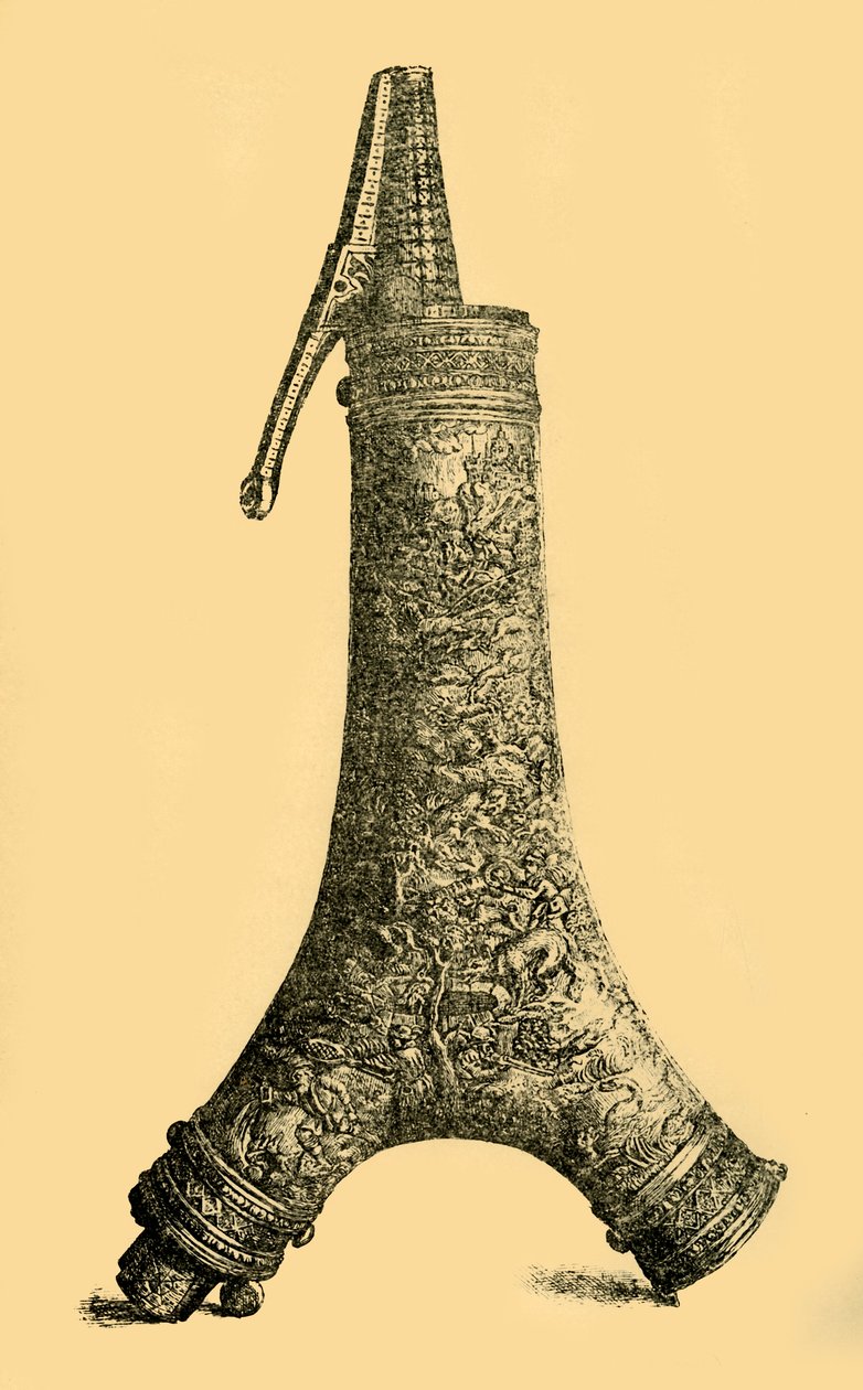 Toz şişesi, c1580-1600, 1881. by W. Wise