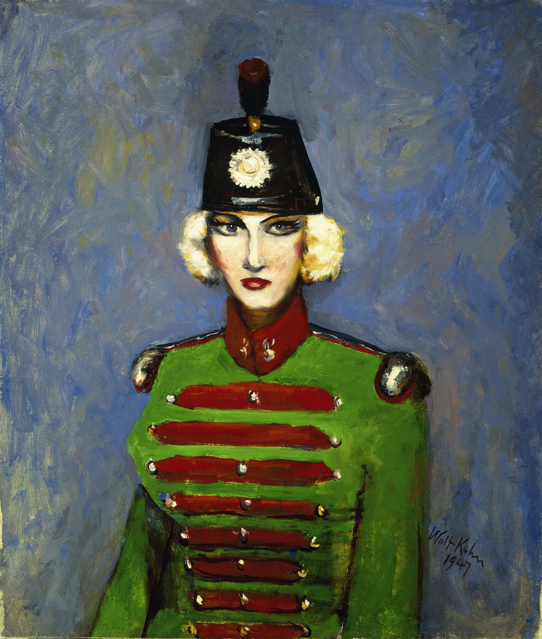 ponpon kız by Walt Kuhn