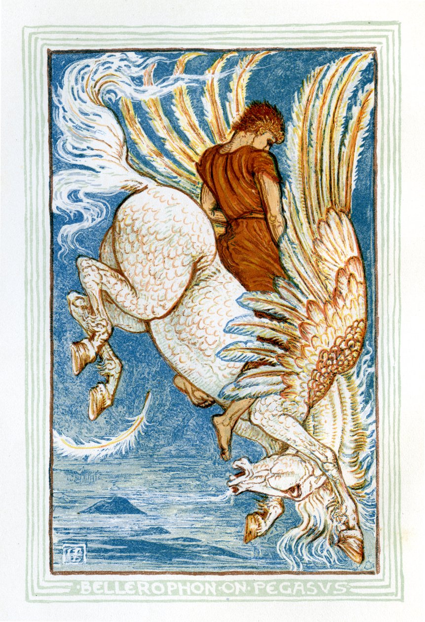 sürahi ile Midas by Walter Crane