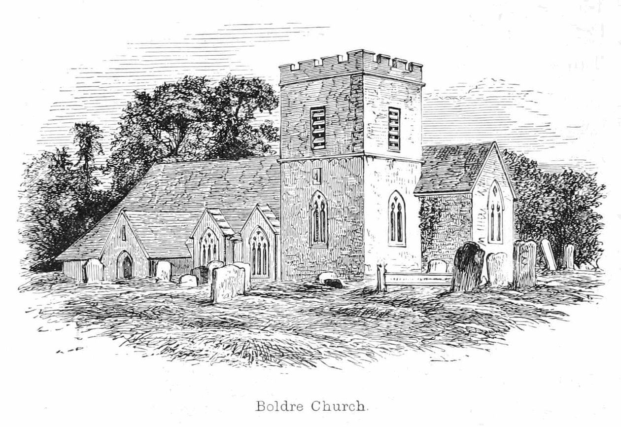 Boldre Kilisesi by Walter Crane