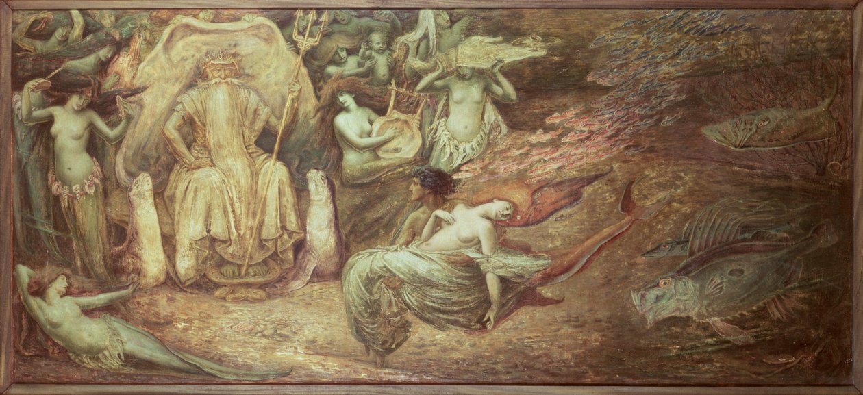 Kral Neptün by Walter Crane