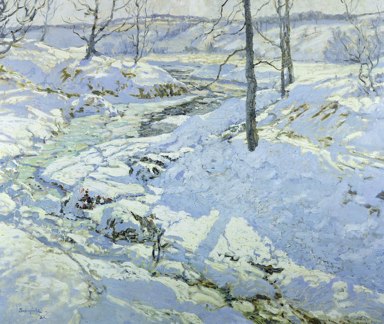Sabah Işığı, 1922 by Walter Elmer Schofield