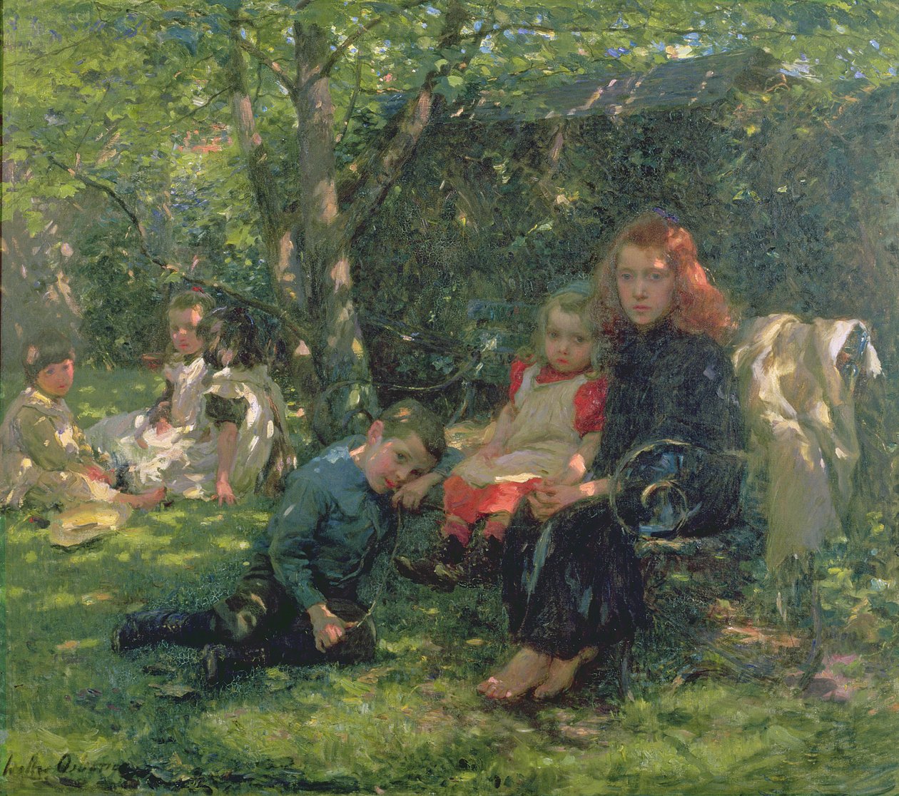 ಬೇಸಿಗೆ, 1901 ಟರ್ಕ್ by Walter Frederick Osborne