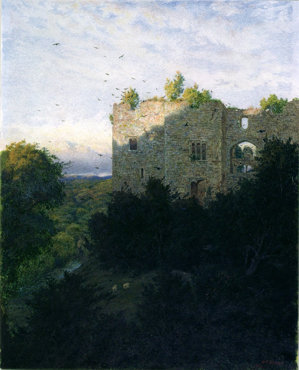 Son Parıltı, 1866 by Walter Fryer Stocks