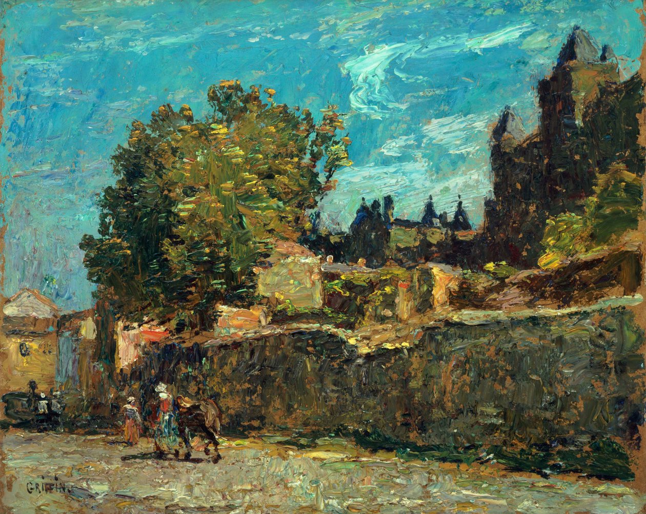 Carcassonne by Walter Griffin