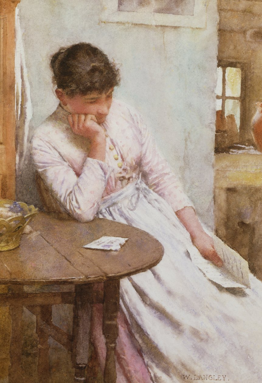Mektup by Walter Langley